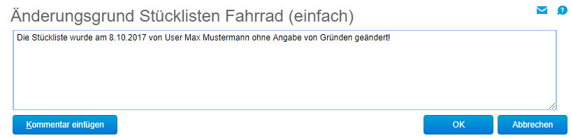 Optionen Änderungsgrund 0