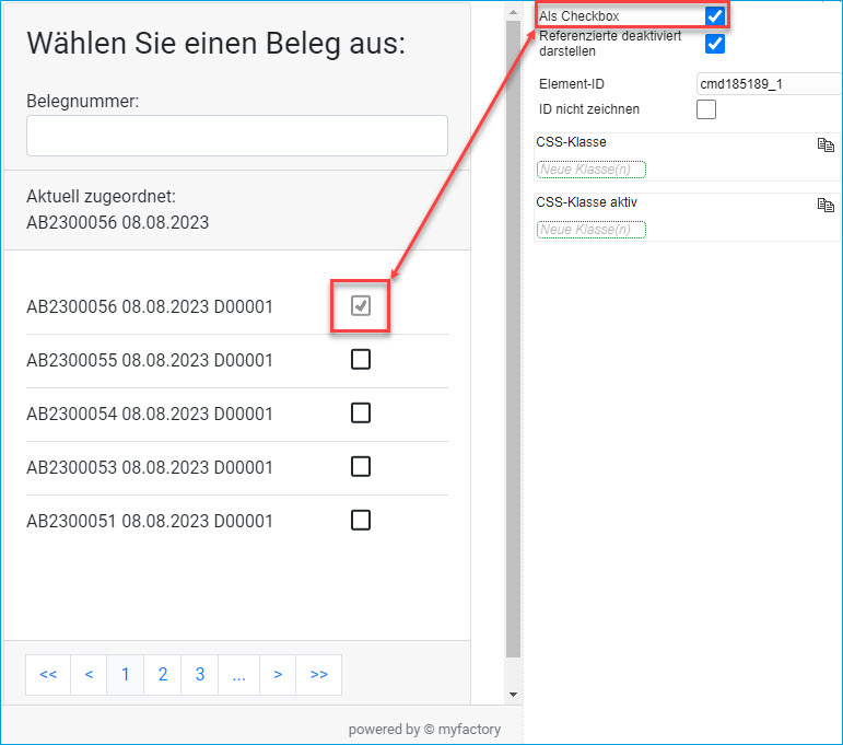 Supportfall-Referenz setzen 2