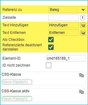 Supportfall-Referenz setzen 1