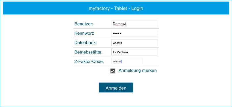 Sicherheit: So nutzen Sie die Zwei-Faktor-Authentifizierung in der myfactory 3
