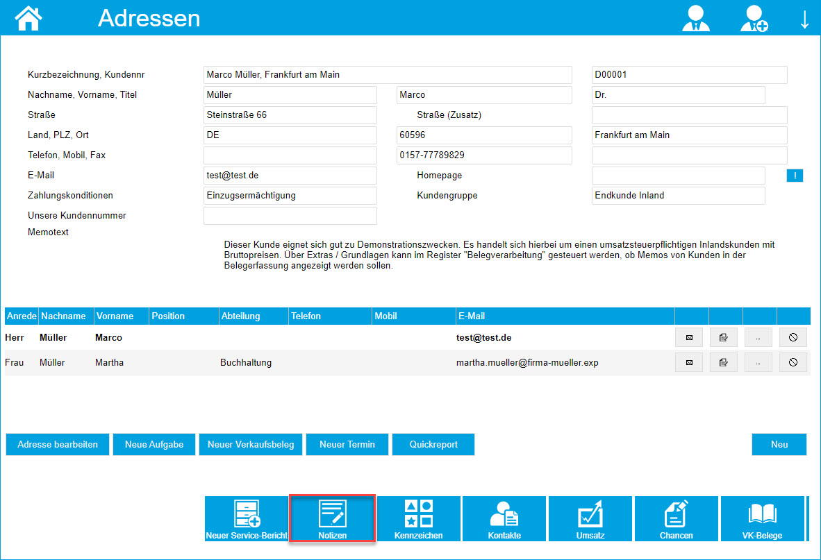 Adressen 6