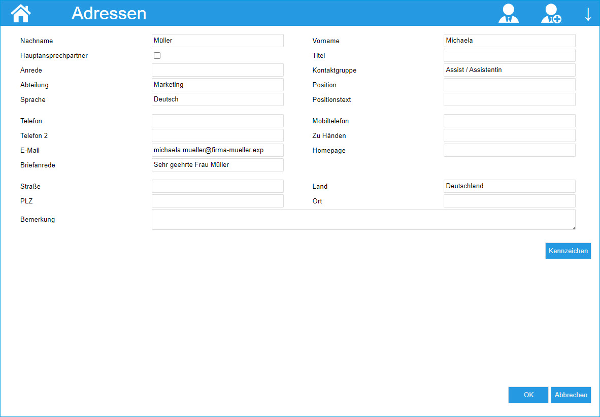 Adressen 29