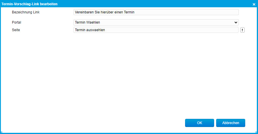 Digitalisierungstemplate: Terminvorschläge verschicken 4