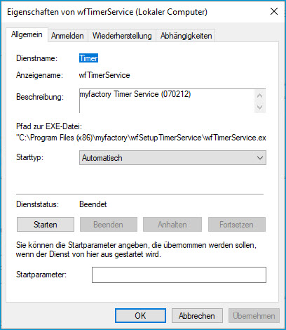 Timer-Dienst 21