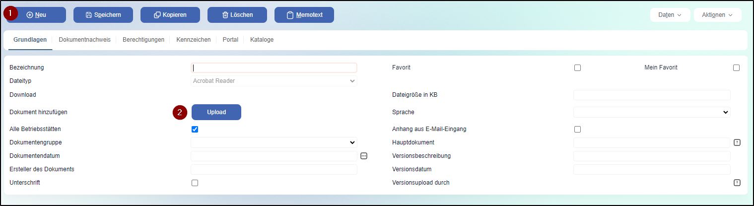 Tutorial: Wie arbeite ich mit der Dokumentenverwaltung? 2