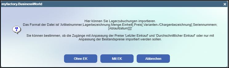 Tutorial: Wie erfasse ich eine Lagerbuchung? 7