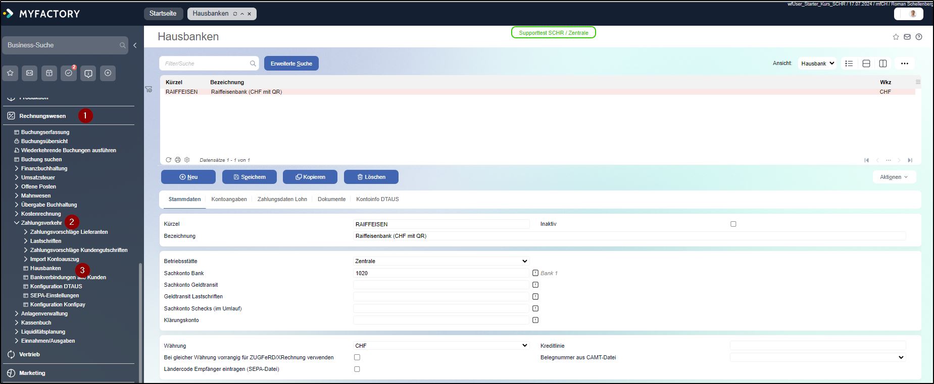 Tutorial: Einrichtung QR-Rechnung (Schweiz) 17