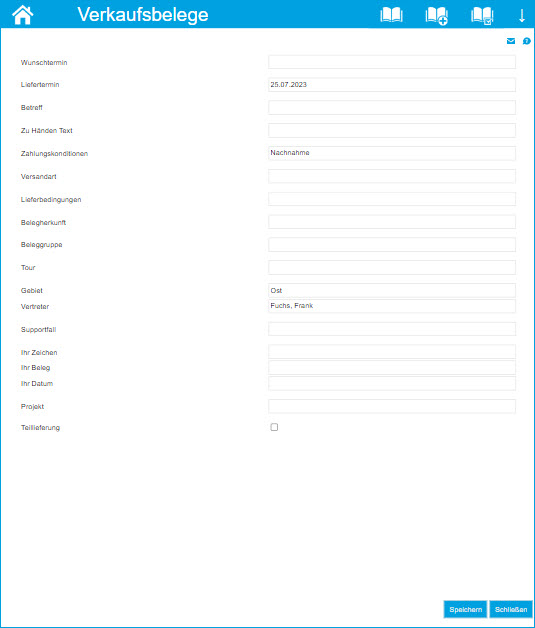 Verkaufsbelege 5
