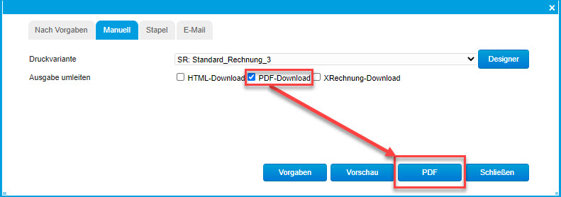 Schaltfläche Drucken 3