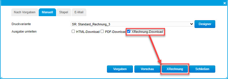Die XRechnung: Korrekte Konfiguration in der myfactory 4