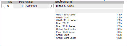 Register Belegausgabe 2