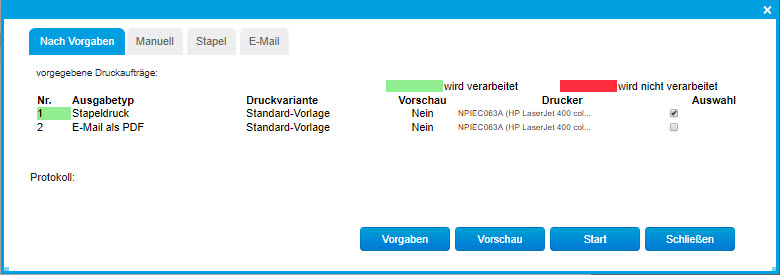Schaltfläche Drucken 0