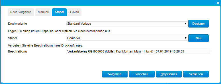 Schaltfläche Drucken 5