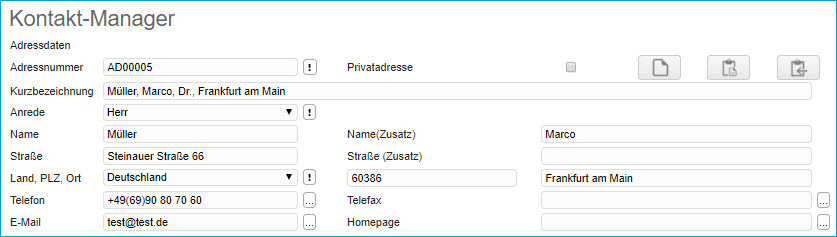 Kontakt-Manager 1