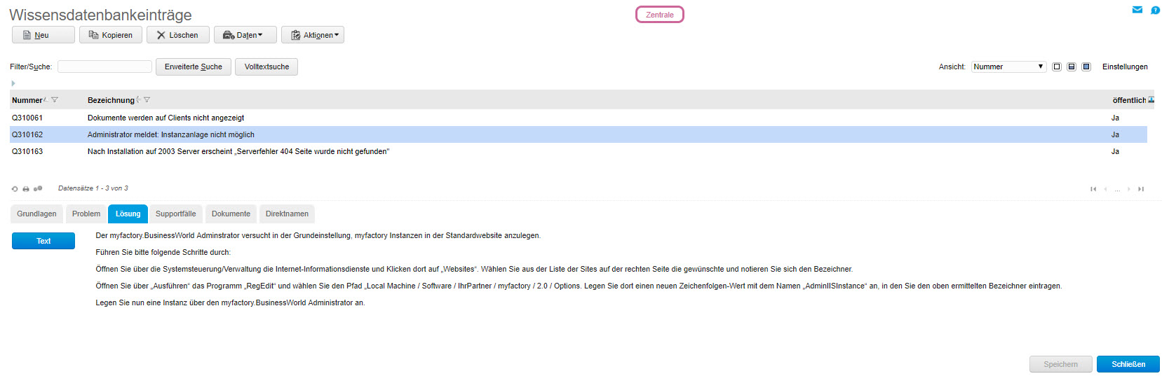 Einträge 2
