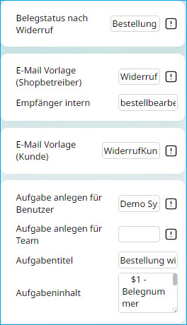 So integrieren Sie den Widerrufsbutton in Ihren Webshop 19