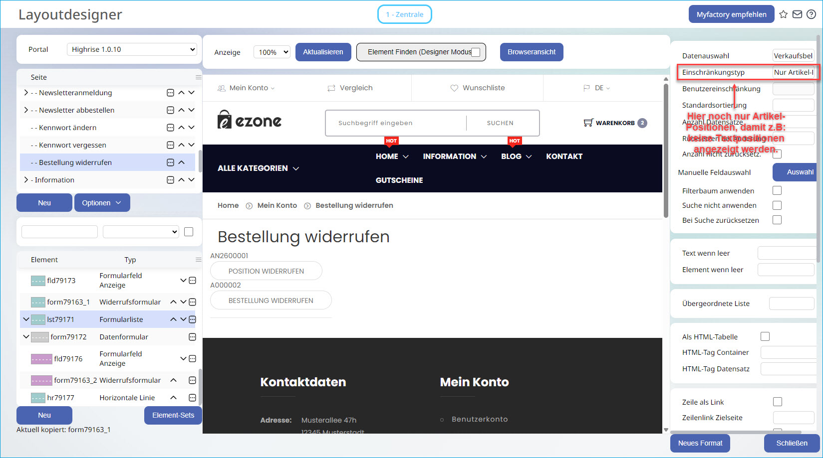 So integrieren Sie den Widerrufsbutton in Ihren Webshop 28