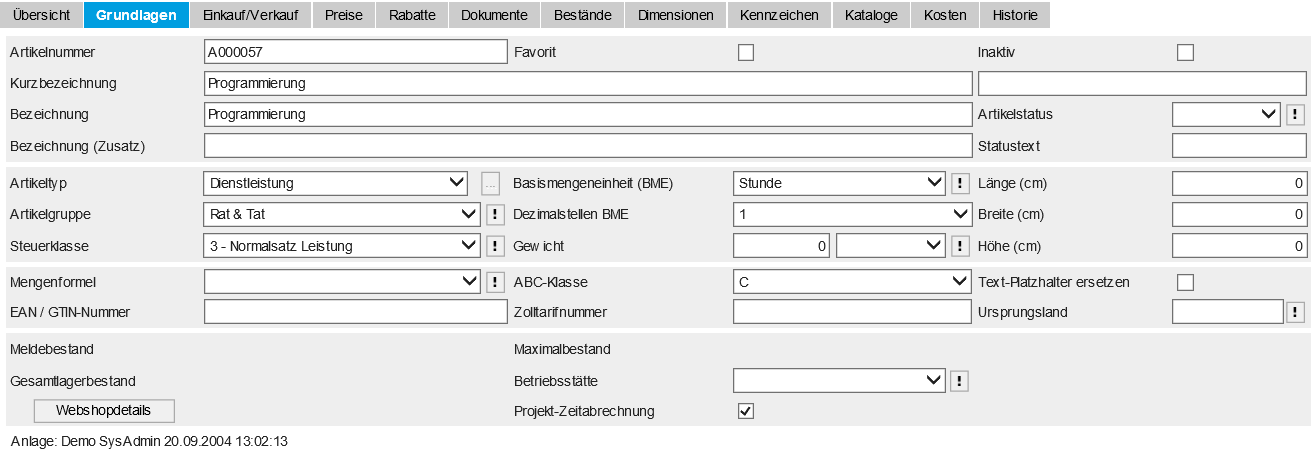 Zeiten erfassen 9