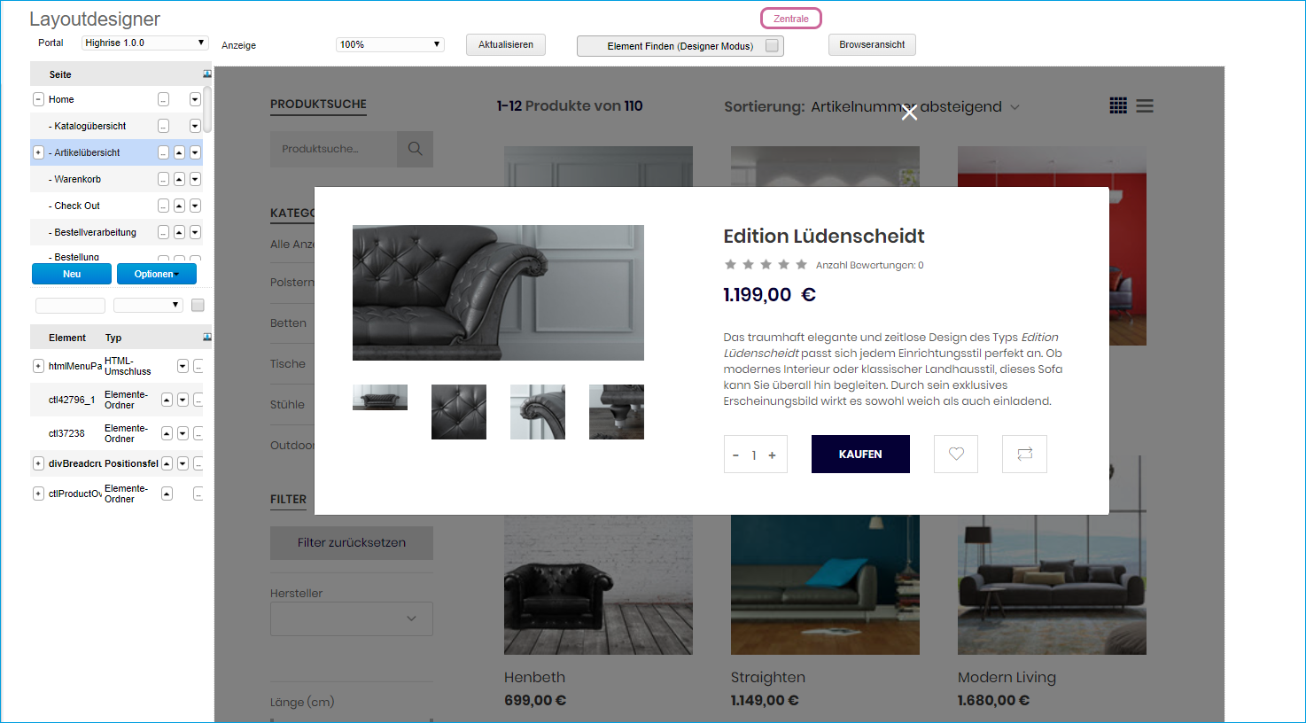 So passen Sie unser Highrise-Shoptemplate an 3