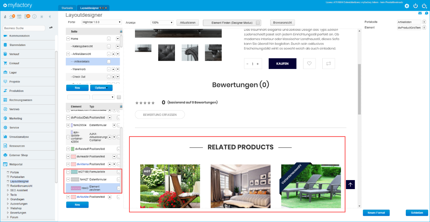 So passen Sie unser Highrise-Shoptemplate an 9