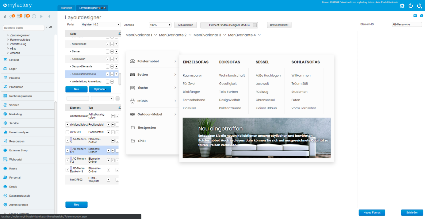 So passen Sie unser Highrise-Shoptemplate an 16