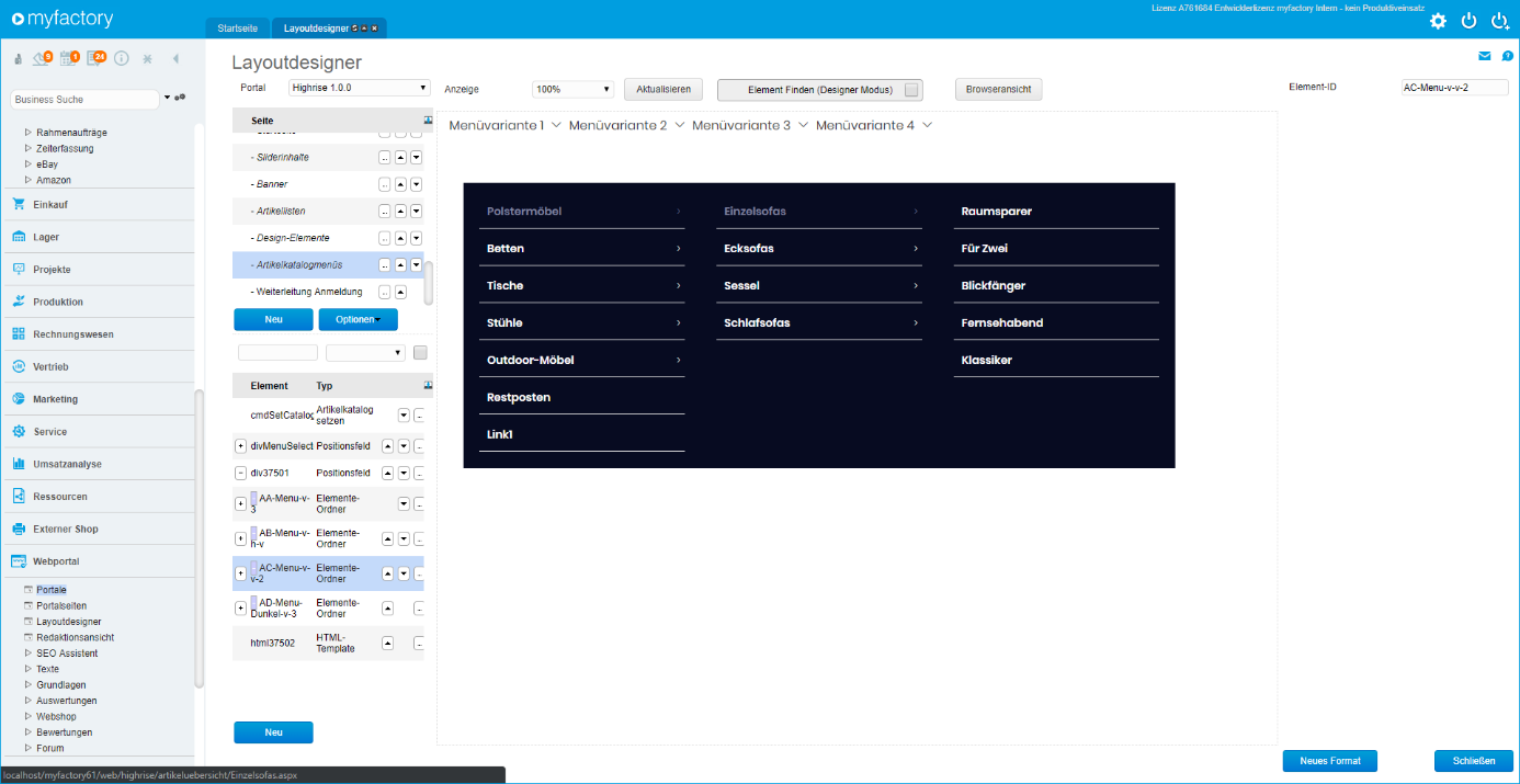 So passen Sie unser Highrise-Shoptemplate an 18